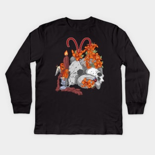 Vanitas de Aries Kids Long Sleeve T-Shirt